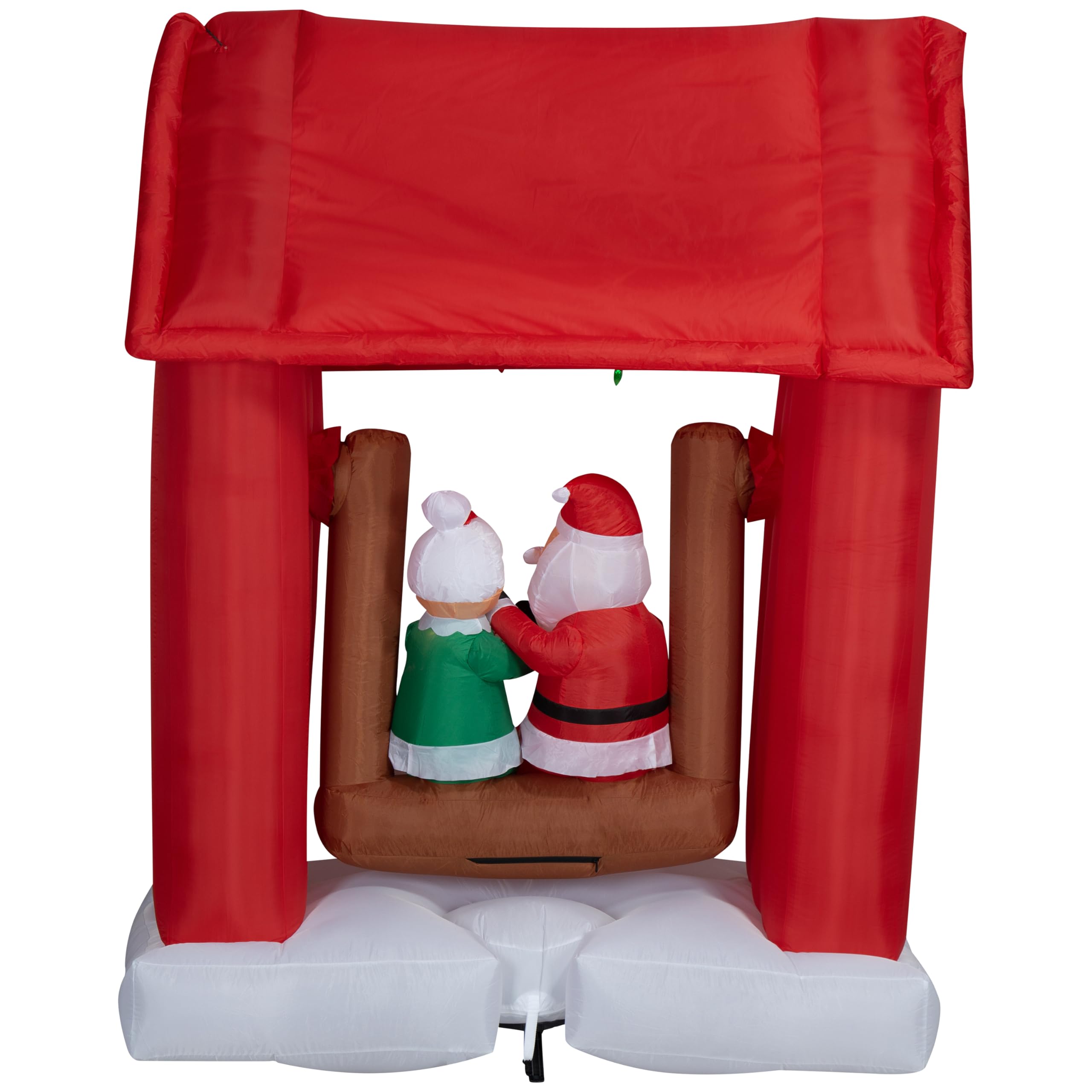 Amazon.com: Gemmy Animated Christmas Inflatable Mr. and Mrs. Claus